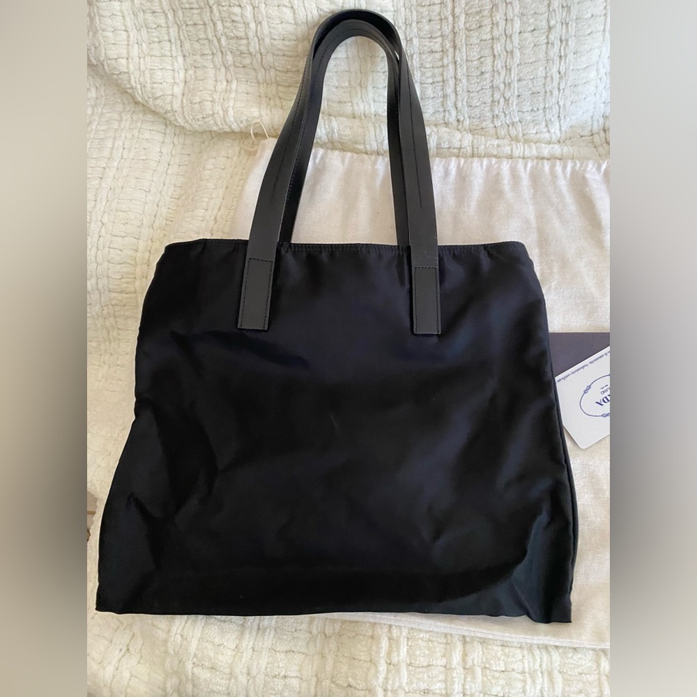 Prada Black Nylon Tote Bag - Picture 3 of 14